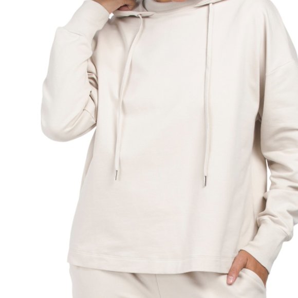 HANROPortugal Natural Living Organic Hooded Pull Over Sweatshirt